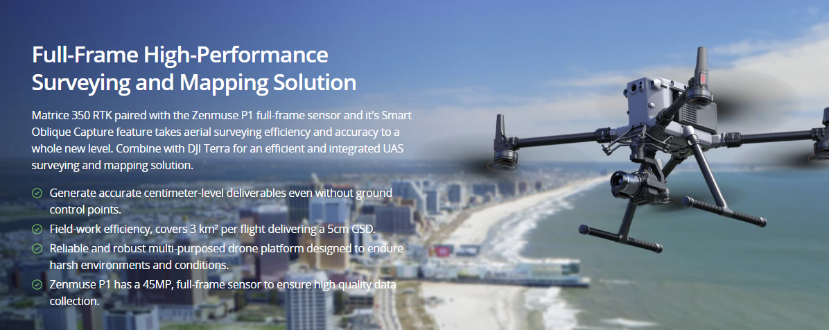 Full-Frame High-Performance Surveying and Mapping Solution3