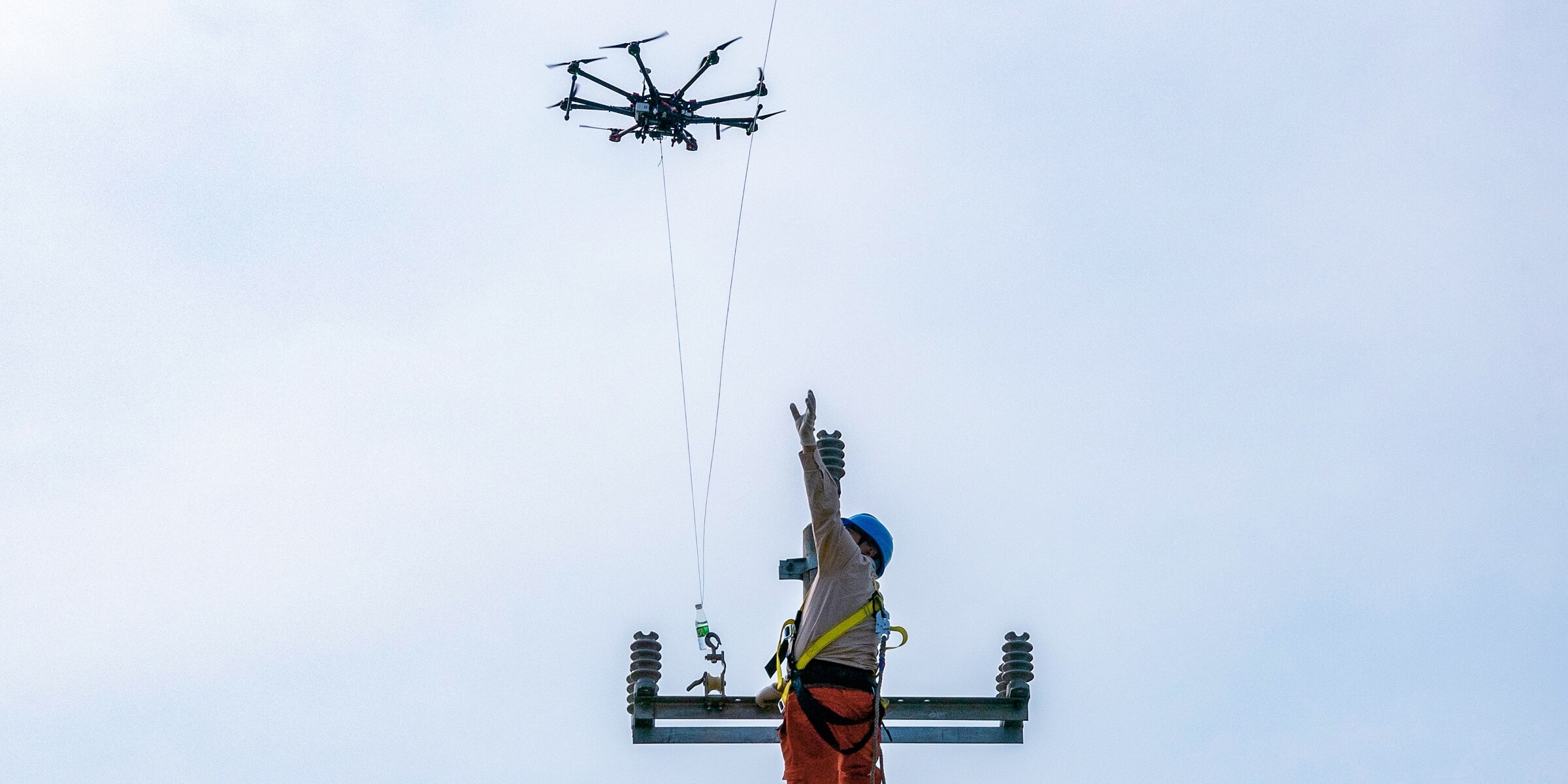 Overhead Power Line Stringing