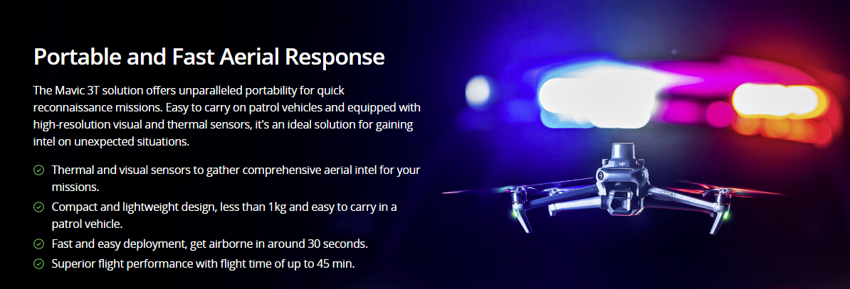 Portable and Fast Aerial Response